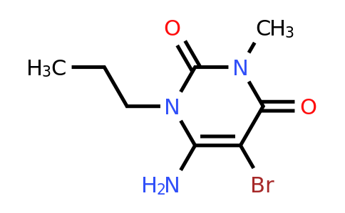 734546-69-1 | 6-Amino-5-bromo-3-methyl-1-propyl-1,2,3,4-tetrahydropyrimidine-2,4-dione
