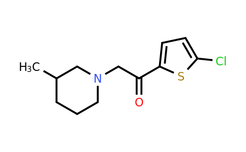 735301-22-1 | 1-(5-Chlorothiophen-2-yl)-2-(3-methylpiperidin-1-yl)ethan-1-one