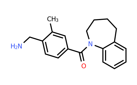736127-06-3 | (4-(Aminomethyl)-3-methylphenyl)(2,3,4,5-tetrahydro-1H-benzo[b]azepin-1-yl)methanone