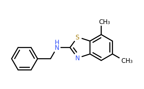 736152-34-4 | n-Benzyl-5,7-dimethyl-1,3-benzothiazol-2-amine