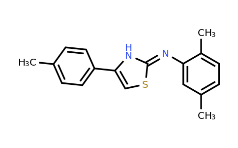 736162-71-3 | n-(2,5-Dimethylphenyl)-4-(p-tolyl)thiazol-2(3h)-imine