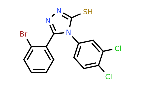 736162-74-6 | 5-(2-Bromophenyl)-4-(3,4-dichlorophenyl)-4h-1,2,4-triazole-3-thiol