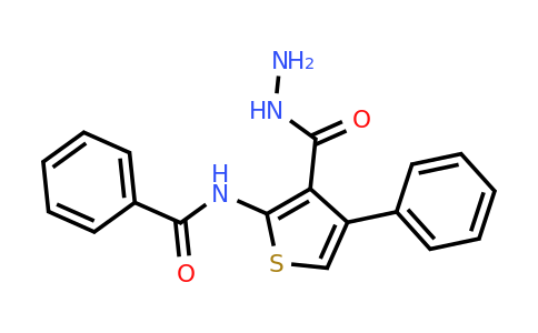 73696-43-2 | N-(3-(hydrazinecarbonyl)-4-phenylthiophen-2-yl)benzamide