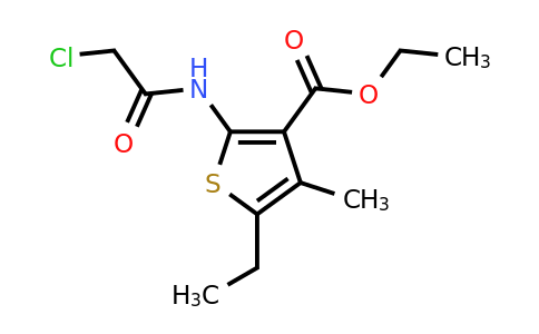 736960-62-6 | Ethyl 2-(2-chloroacetamido)-5-ethyl-4-methylthiophene-3-carboxylate