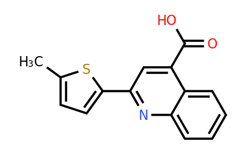 73775-26-5 | 2-(5-Methylthiophen-2-yl)quinoline-4-carboxylic acid