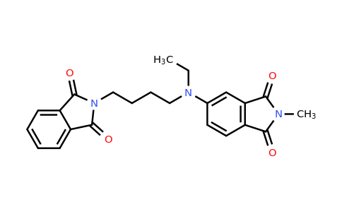 73819-87-1 | 5-((4-(1,3-Dioxoisoindolin-2-yl)butyl)(ethyl)amino)-2-methylisoindoline-1,3-dione