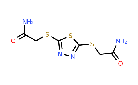 73908-91-5 | 2,2'-((1,3,4-Thiadiazole-2,5-diyl)bis(sulfanediyl))diacetamide
