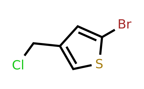 73919-92-3 | 2-Bromo-4-(chloromethyl)thiophene