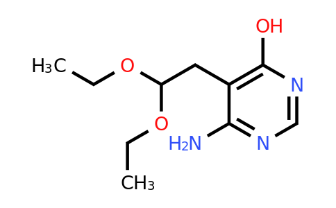 7400-06-8 | 6-Amino-5-(2,2-diethoxyethyl)pyrimidin-4-ol