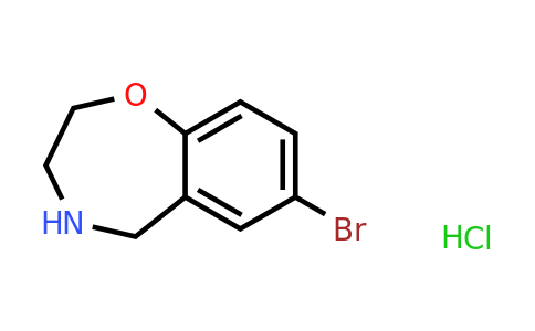 740842-72-2 | 7-bromo-2,3,4,5-tetrahydrobenzo[f][1,4]oxazepine hydrochloride
