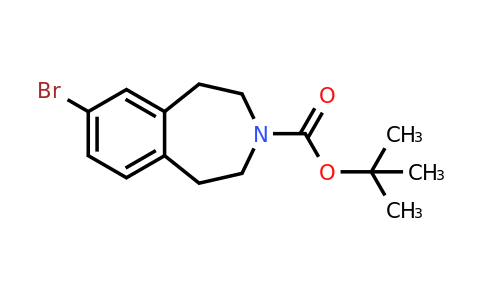 740842-88-0 | tert-Butyl 7-bromo-1,2,4,5-tetrahydro-3H-benzo[d]azepine-3-carboxylate
