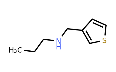 741698-78-2 | N-(thiophen-3-ylmethyl)propan-1-amine