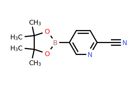 741709-63-7 | 5-(4,4,5,5-Tetramethyl-1,3,2-dioxaborolan-2-yl)picolinonitrile