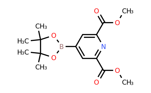 741709-66-0 | Dimethyl 4-(4,4,5,5-tetramethyl-1,3,2-dioxaborolan-2-yl)pyridine-2,6-dicarboxylate