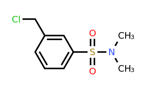 3-(Chloromethyl)-n,n-dimethylbenzene-1-sulfonamide