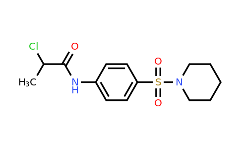 743444-26-0 | 2-Chloro-n-[4-(piperidine-1-sulfonyl)phenyl]propanamide