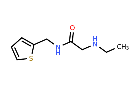 743444-67-9 | 2-(Ethylamino)-n-(thiophen-2-ylmethyl)acetamide