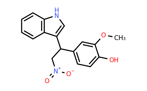 743452-11-1 | 4-[1-(1h-indol-3-yl)-2-nitroethyl]-2-methoxyphenol