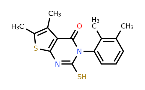 743452-27-9 | 3-(2,3-Dimethylphenyl)-5,6-dimethyl-2-sulfanyl-3h,4h-thieno[2,3-d]pyrimidin-4-one