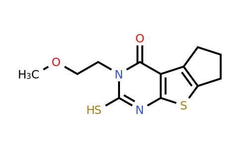743452-42-8 | 1,2,3,5,6,7-Hexahydro-3-(2-methoxyethyl)-2-thioxo-4H-cyclopenta[4,5]thieno[2,3-d]pyrimidin-4-one