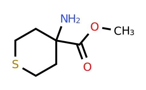 744176-43-0 | Methyl 4-aminotetrahydro-2h-thiopyran-4-carboxylate