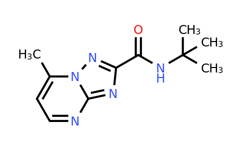 744226-69-5 | n-(Tert-butyl)-7-methyl-[1,2,4]triazolo[1,5-a]pyrimidine-2-carboxamide