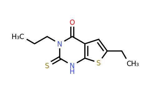 744242-00-0 | 6-Ethyl-3-propyl-2-sulfanyl-3h,4h-thieno[2,3-d]pyrimidin-4-one