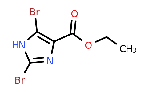 74478-96-9 | Ethyl 2,5-dibromo-1H-imidazole-4-carboxylate