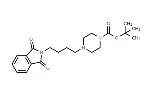 745048-06-0 | Tert-butyl 4-(4-(1,3-dioxoisoindolin-2-yl)butyl)piperazine-1-carboxylate