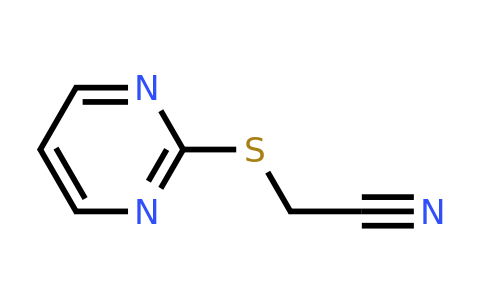 74537-75-0 | 2-(Pyrimidin-2-ylthio)acetonitrile