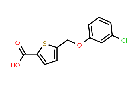 74556-81-3 | 5-(3-Chlorophenoxymethyl)thiophene-2-carboxylic acid