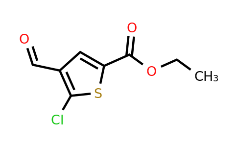 74598-06-4 | Ethyl 5-chloro-4-formylthiophene-2-carboxylate