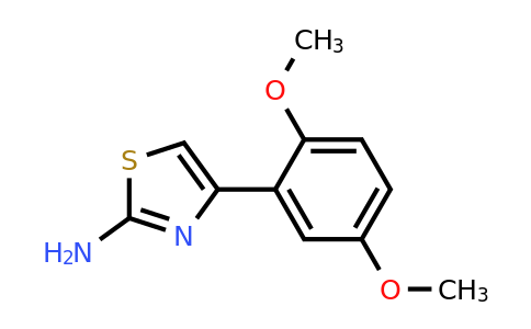 74605-12-2 | 4-(2,5-Dimethoxyphenyl)thiazol-2-amine