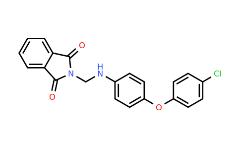 74614-53-2 | 2-(((4-(4-Chlorophenoxy)phenyl)amino)methyl)isoindoline-1,3-dione