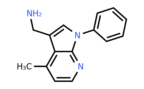 746539-95-7 | (4-Methyl-1-phenyl-1H-pyrrolo[2,3-b]pyridin-3-yl)methanamine