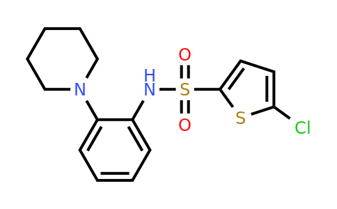 746609-35-8 | 5-Chloro-N-[2-(1-piperidinyl)phenyl]-2-thiophenesulfonamide