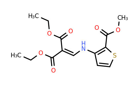 74695-17-3 | Diethyl 2-(((2-(methoxycarbonyl)thiophen-3-yl)amino)methylene)malonate