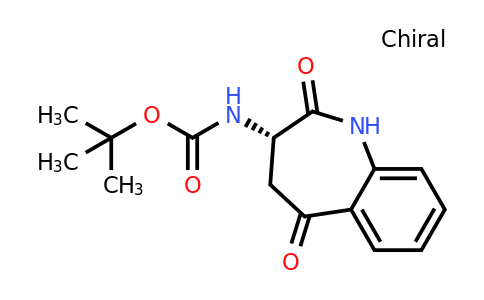 74802-29-2 | tert-Butyl (S)-(2,5-dioxo-2,3,4,5-tetrahydro-1H-benzo[b]azepin-3-yl)carbamate