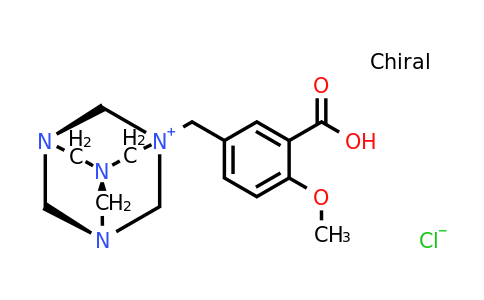 1-(3-Carboxy-4-methoxybenzyl)-1,3,5,7-tetraazaadamantan-1-ium chloride