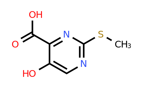 74840-46-3 | 5-Hydroxy-2-(methylthio)pyrimidine-4-carboxylic acid
