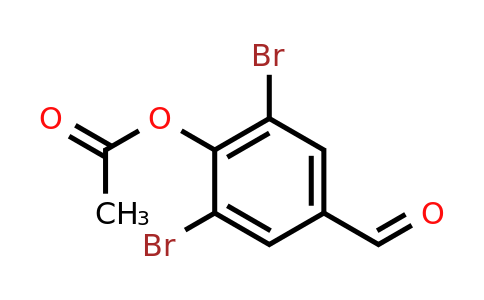 2,6-Dibromo-4-formylphenyl acetate