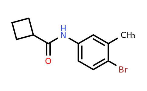 748774-17-6 | n-(4-Bromo-3-methylphenyl)cyclobutanecarboxamide