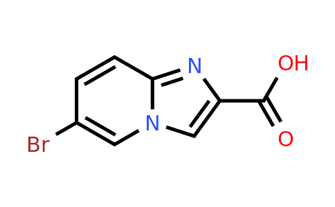 749849-14-7 | 6-Bromoimidazo[1,2-a]pyridine-2-carboxylic acid