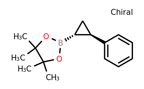 749885-71-0 | rel-4,4,5,5-Tetramethyl-2-[(1R,2R)-2-phenylcyclopropyl]-1,3,2-dioxaborolane