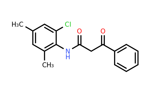 749896-89-7 | n-(2-Chloro-4,6-dimethylphenyl)-3-oxo-3-phenylpropanamide