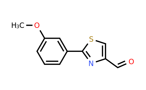 749902-11-2 | 2-(3-Methoxyphenyl)thiazole-4-carbaldehyde
