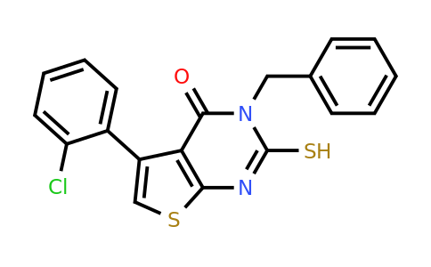 749902-88-3 | 5-(2-Chlorophenyl)-2,3-dihydro-3-(phenylmethyl)-2-thioxothieno[2,3-d]pyrimidin-4(1H)-one