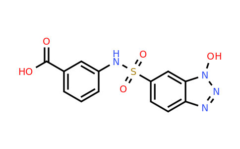 749906-96-5 | 3-(1-Hydroxy-1h-1,2,3-benzotriazole-6-sulfonamido)benzoic acid