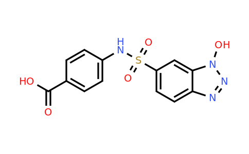 749906-99-8 | 4-(1-Hydroxy-1h-1,2,3-benzotriazole-6-sulfonamido)benzoic acid