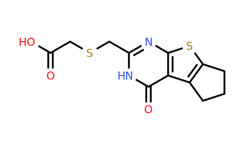 749920-70-5 | [[(1,5,6,7-tetrahydro-4-oxo-4H-cyclopenta[4,5]thieno[2,3-d]pyrimidin-2-yl)methyl]thio]-Acetic acid
